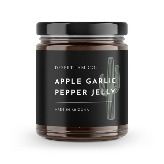 Apple Garlic Pepper Jelly